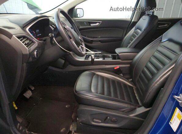 2FMPK4J94LBB48096 2020 FORD EDGE Green Front interior view