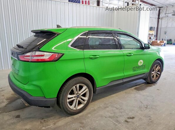 2FMPK4J94LBB48096 2020 FORD EDGE Green Rear right