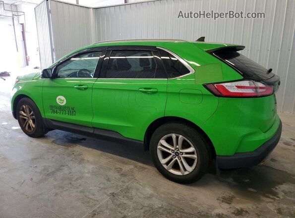 2FMPK4J94LBB48096 2020 FORD EDGE Green Rear left