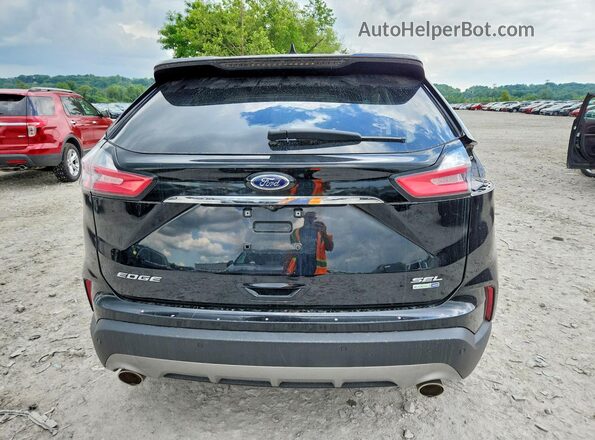 2FMPK4J94LBB58952 2020 FORD EDGE Black Vista trasera