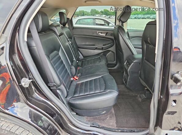 2FMPK4J94LBB58952 2020 FORD EDGE Black Vista interior trasera