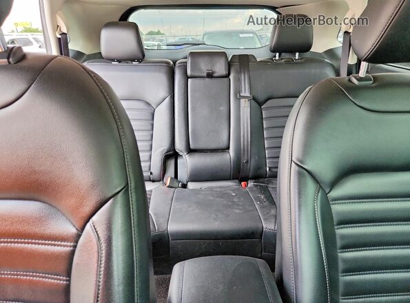 2FMPK4J94LBB58952 2020 FORD EDGE Black Vista de los asientos traseros