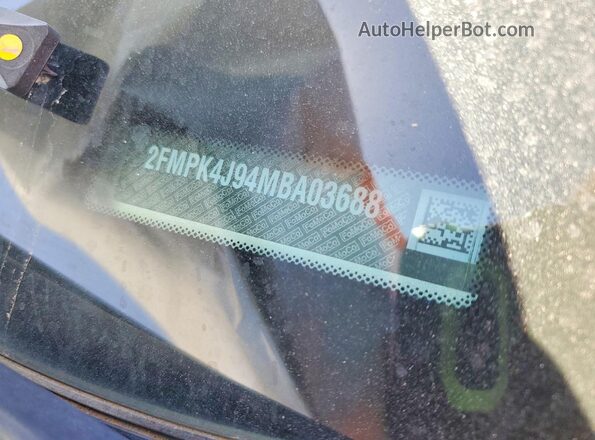 2FMPK4J94MBA03688 2021 FORD EDGE Silver 