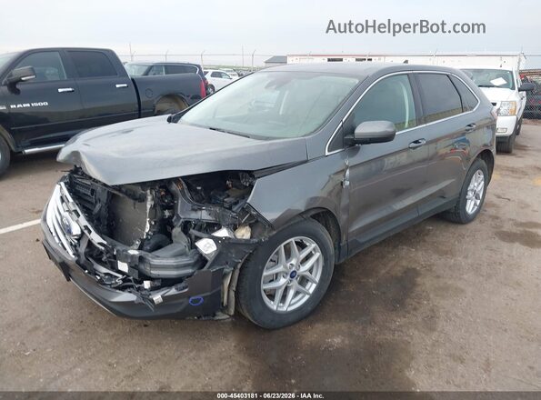 2FMPK4J94MBA07787 2021 FORD EDGE Gray წინა მარცხენა ხედი სამი მეოთხედიდან