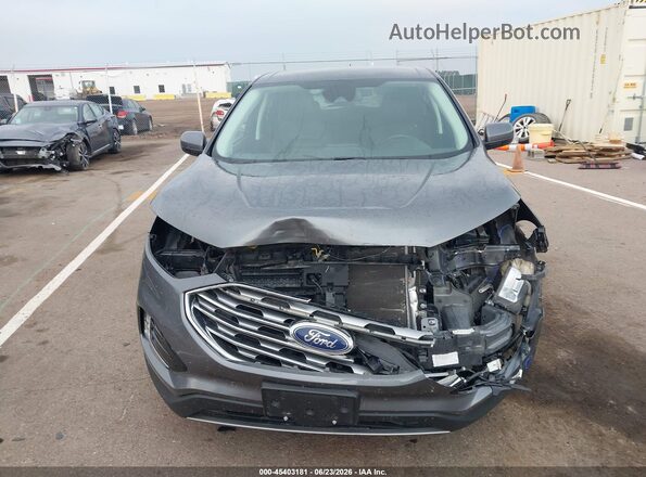 2FMPK4J94MBA07787 2021 FORD EDGE Gray ხელსაწყოთა პანელის ხედი
