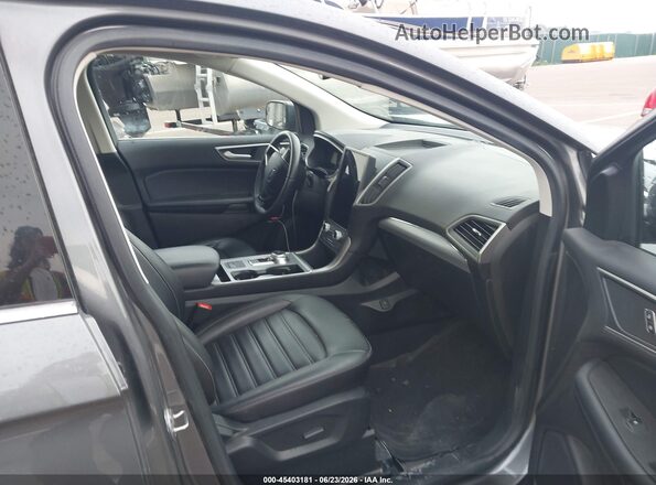 2FMPK4J94MBA07787 2021 FORD EDGE Gray წინა სალონის ხედი