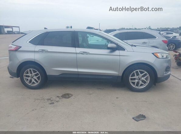 2FMPK4J94MBA26582 2021 FORD EDGE Silver უკანა სალონის ხედი