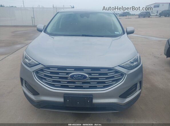 2FMPK4J94MBA26582 2021 FORD EDGE Silver ხელსაწყოთა პანელის ხედი