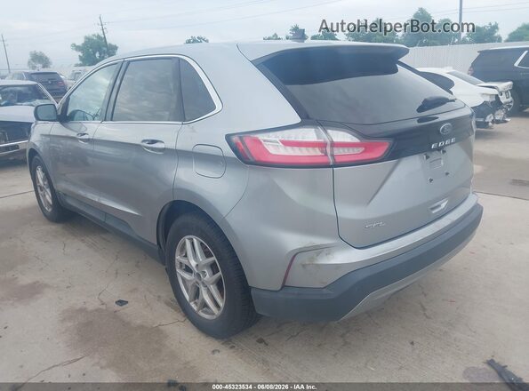 2FMPK4J94MBA26582 2021 FORD EDGE Silver უკანა მარცხენა