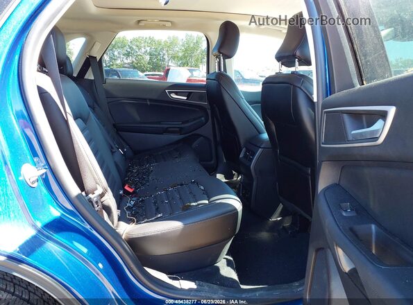 2FMPK4J94MBA39087 2021 FORD EDGE Blue VIN sticker view