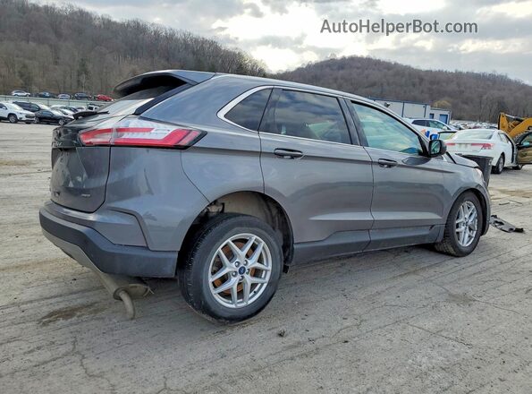 2FMPK4J94MBA43656 2021 FORD EDGE Серый Задняя правая четверть
