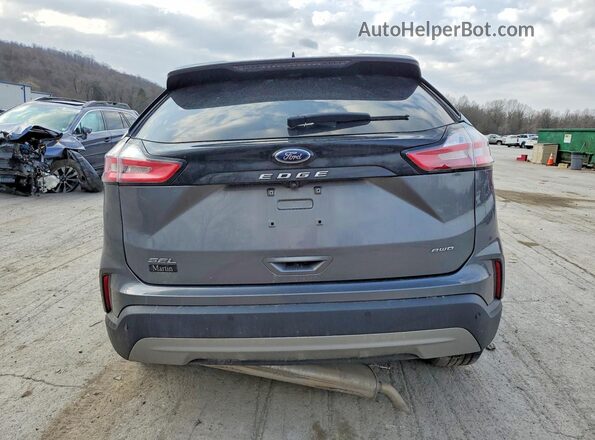 2FMPK4J94MBA43656 2021 FORD EDGE Серый Вид сзади