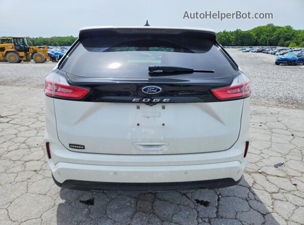2FMPK4J94NBA02915 2022 FORD EDGE White Vista trasera
