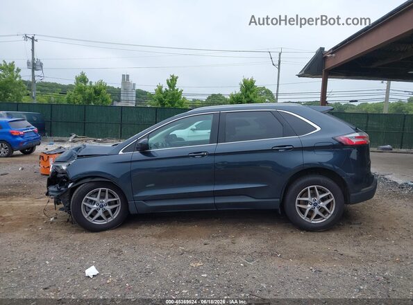 2FMPK4J94NBA21772 2022 FORD EDGE Blue 