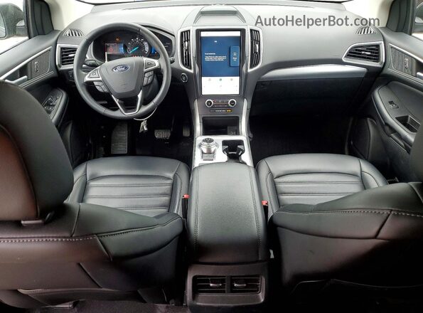 2FMPK4J94NBA50964 2022 FORD EDGE Green Widok deski rozdzielczej