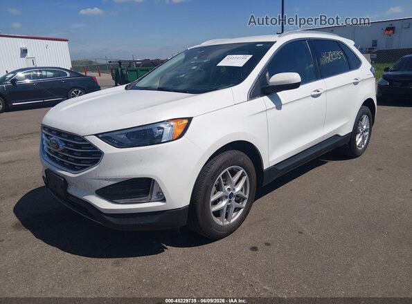 2FMPK4J94NBA73323 2022 FORD EDGE White 