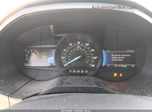 2FMPK4J94NBA93703 2022 FORD EDGE Gray Rear seats view