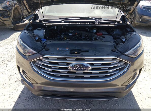 2FMPK4J94NBA93703 2022 FORD EDGE Gray Rear view