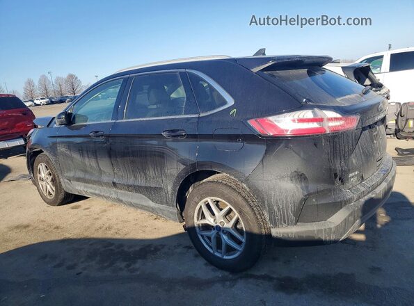 2FMPK4J94NBA96696 2022 FORD EDGE Black Հետևի ձախ