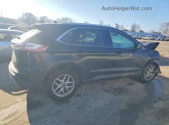 2FMPK4J94NBA96696 2022 FORD EDGE Black Հետևի աջ