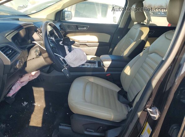 2FMPK4J94NBA96696 2022 FORD EDGE Black Սալոնի դիմացի տեսք