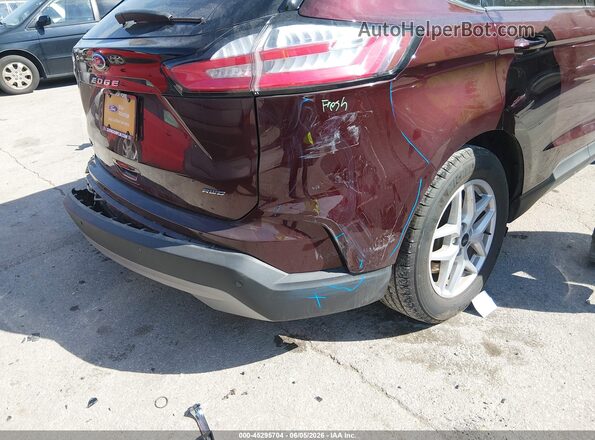 2FMPK4J94PBA03386 2023 FORD EDGE Burgundy Vista frontal