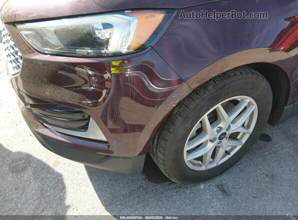 2FMPK4J94PBA03386 2023 FORD EDGE Burgundy 