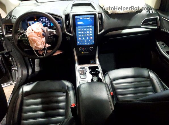 2FMPK4J94PBA54774 2023 FORD EDGE Silver Dashboard view
