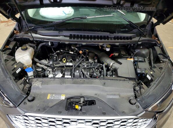 2FMPK4J94PBA54774 2023 FORD EDGE Silver Engine compartment view