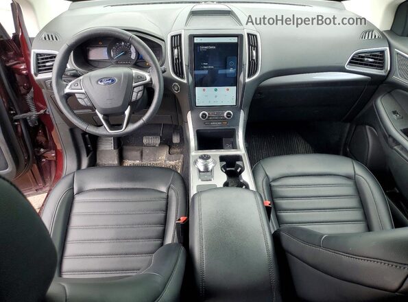 2FMPK4J94RBA05724 2024 FORD EDGE Maroon Vista del salpicadero