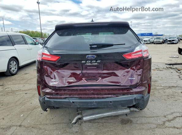 2FMPK4J94RBA05724 2024 FORD EDGE Maroon Vista trasera