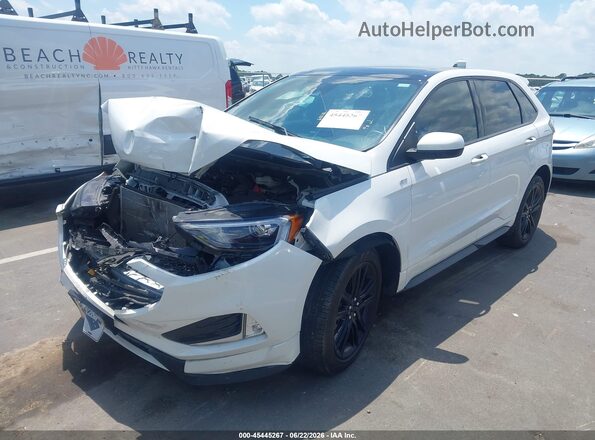 2FMPK4J94RBA85042 2024 FORD EDGE White Przód lewy