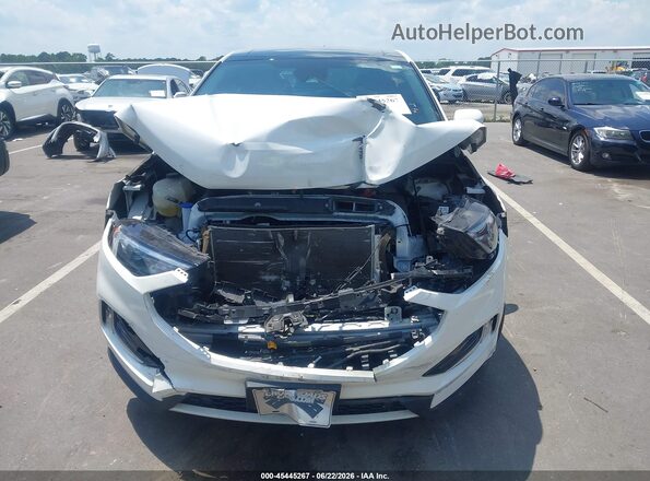 2FMPK4J94RBA85042 2024 FORD EDGE White Widok zestawu wskaźników