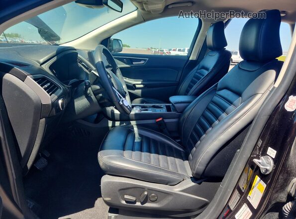 2FMPK4J94RBA88667 2024 FORD EDGE Black Vista interior delantera