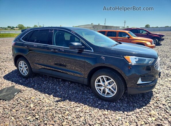 2FMPK4J94RBA88667 2024 FORD EDGE Black Delantero derecho