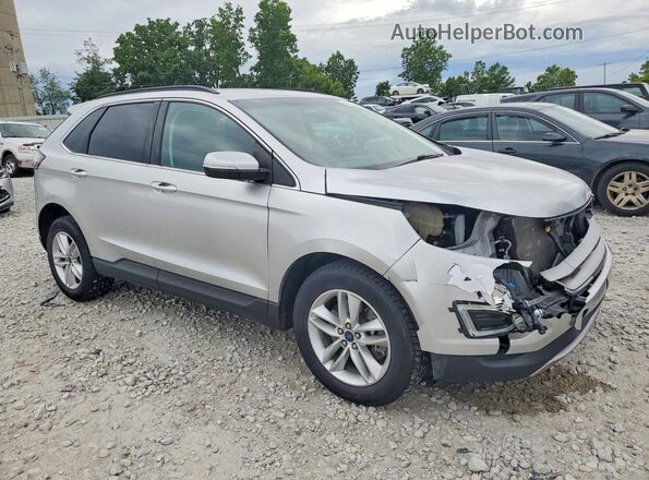 2FMPK4J95HBB68168 2017 FORD EDGE Silver Front right