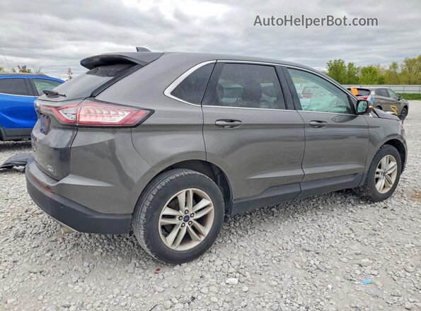 2FMPK4J95JBB62361 2018 FORD EDGE Gray Հետևի աջ