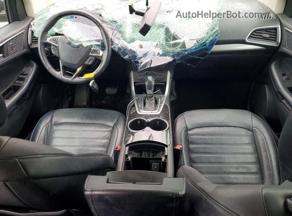 2FMPK4J95JBB62361 2018 FORD EDGE Gray Առջևի վահանակի տեսք