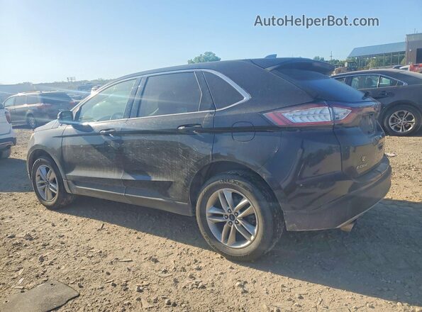 2FMPK4J95JBC39925 2018 FORD EDGE Черный Задняя левая четверть