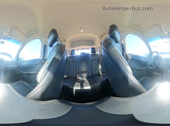 2FMPK4J95JBC39925 2018 FORD EDGE Черный Панорамный вид салона 360°