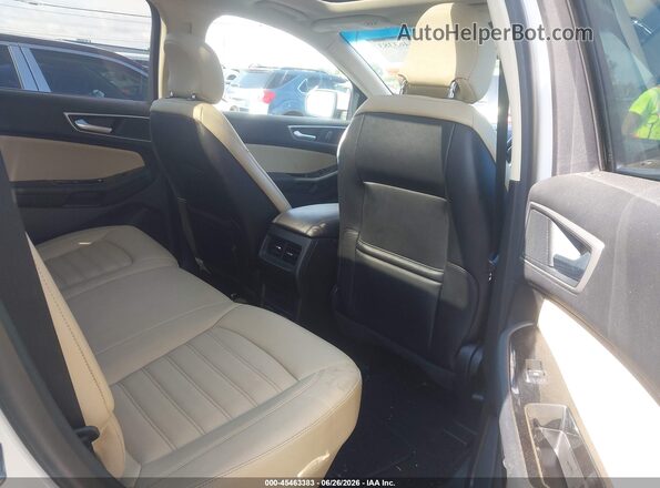 2FMPK4J95KBB92915 2019 FORD EDGE White VIN კოდის სტიკერის ხედი