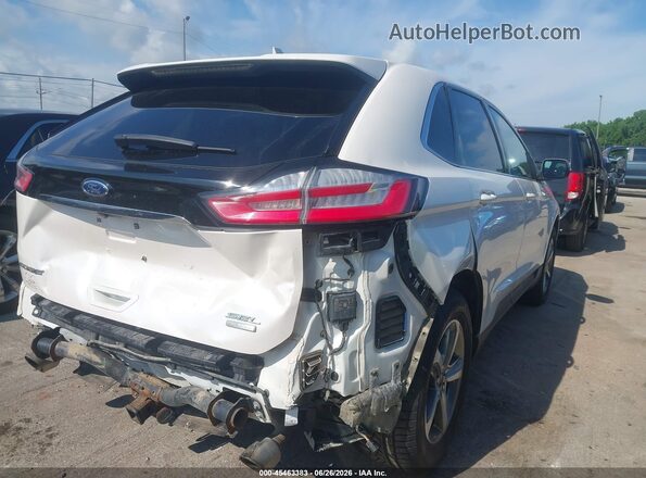2FMPK4J95KBB92915 2019 FORD EDGE White უკანა მარჯვენა