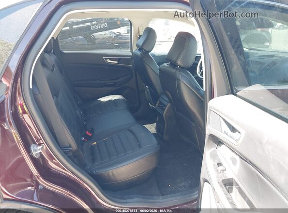2FMPK4J95LBA10213 2020 FORD EDGE Maroon VIN კოდის სტიკერის ხედი