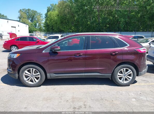 2FMPK4J95LBA10213 2020 FORD EDGE Maroon სალონის 360-გრადუსიანი ხედი