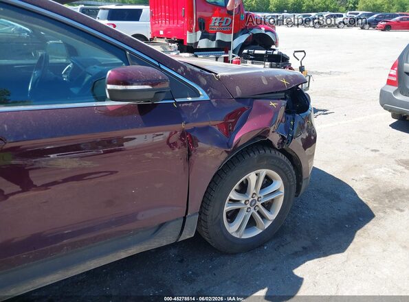 2FMPK4J95LBA10213 2020 FORD EDGE Maroon 