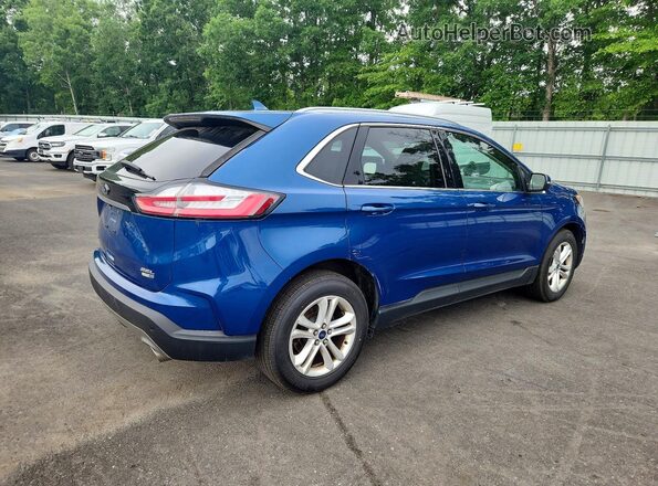 2FMPK4J95LBA19042 2020 FORD EDGE Blue 