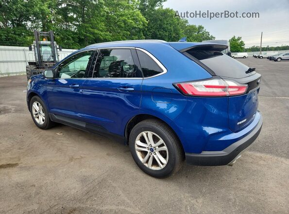 2FMPK4J95LBA19042 2020 FORD EDGE Blue 