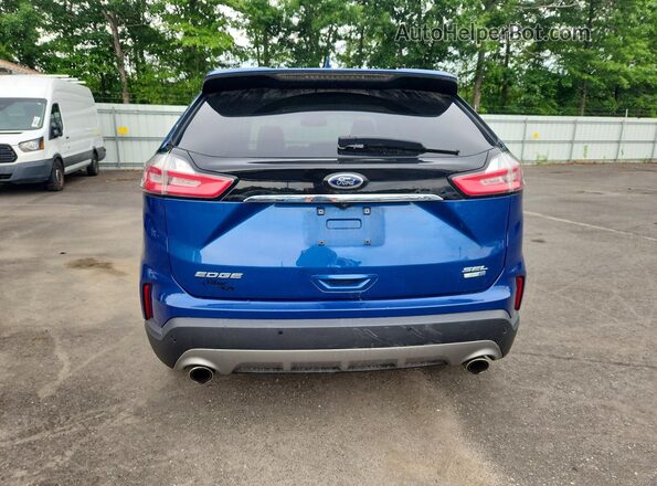 2FMPK4J95LBA19042 2020 FORD EDGE Blue 