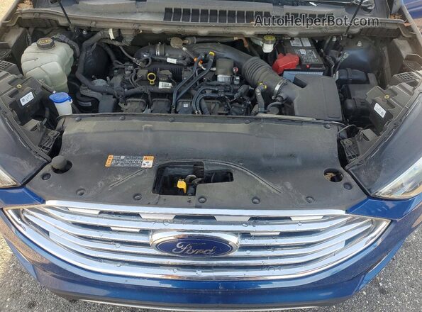 2FMPK4J95LBA19042 2020 FORD EDGE Blue 