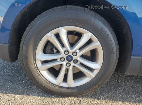 2FMPK4J95LBA19042 2020 FORD EDGE Blue 